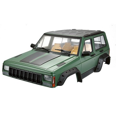 Fastrax 1/10 Rockee Fullcab & Interior Hardbody 313mm - Green