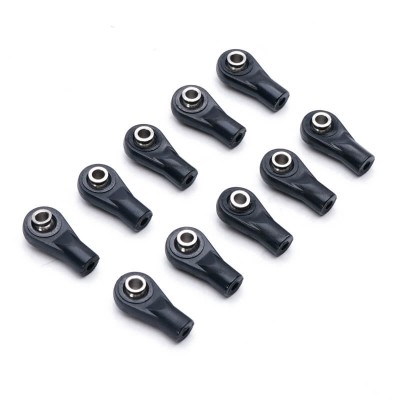 Fastrax Straight Nylon Rod Ends 20x10mm M3 Screw (10pcs)