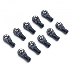 Fastrax Curved Nylon Rod Ends 20x10mm M3 Screw (10pcs)