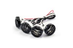Fastrax Aluminium Fog Light Set For Aluminium Luggage Tray