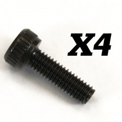 Fastrax 'Enduro' Rear Cover SCrews M3 X 8mm (4)