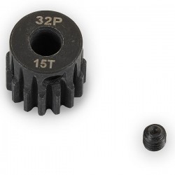 Fastrax 32dp 15t Steel Pinion Gear (5mm)
