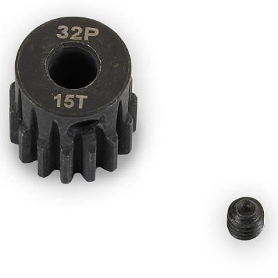 Fastrax 32dp 15t Steel Pinion Gear (5mm)