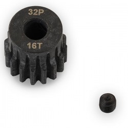 Fastrax 32dp 16t Steel Pinion Gear (5mm)
