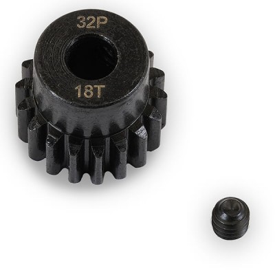 Fastrax 32dp 18t Steel Pinion Gear (5mm)