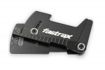 Fastrax Aluminium Ride Height And Camber Gauge - Black