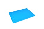 Fastrax Small Rubber Pit Mat - Blue 36cm X 24cm
