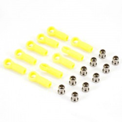 Fastrax Yellow Small Rose Ball Joints