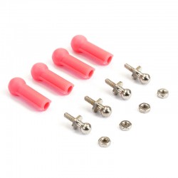 Fastrax Ball Cups (6) Red W/Ball