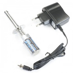 Fastrax 2100mah Glow Starter And Charger (Euro 2-Pin)