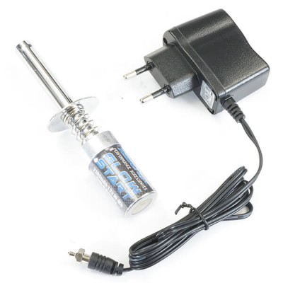 Fastrax 2100mah Glow Starter And Charger (Euro 2-Pin)