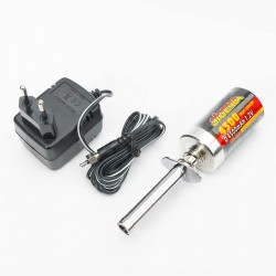 Fastrax High Capacity 4500mah Glow Starter W/Charger (Eu Plug)