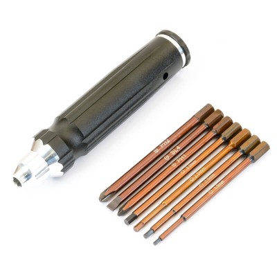 Fastrax 7-Piece Changable Driver Set 1.5/2.0/2.5/3.0/Ph1/Ph2/Sl4mm