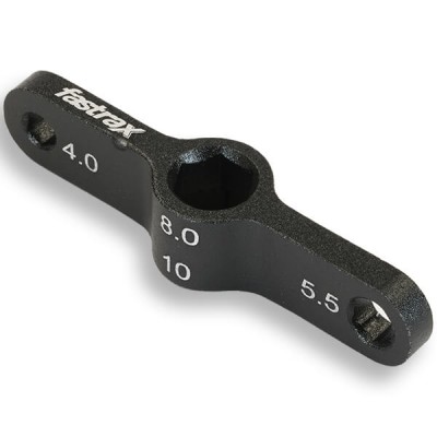 Fastrax Combo Thumb Nut Wrench For 4.0mm, 5.5mm, 8.0mm, 10mm