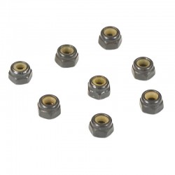 Fastrax Nyloc Nut M2 Black