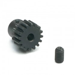 Fastrax M0.5 16t Steel Pinion Gear (2.3mm)