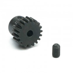 Fastrax M0.5 19t Steel Pinion Gear (2.3mm)
