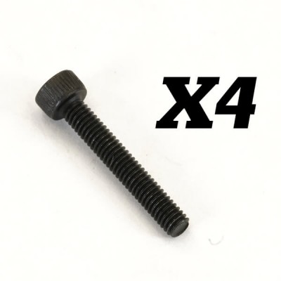 Fastrax Backplate SCrews For Fastrax Torque Starts M2.5 X 16mm (4)
