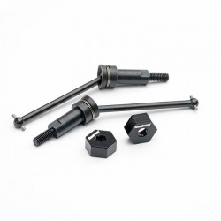 Fastrax Arrma Grom/Granite Metal Front CVD Driveshafts (pr)