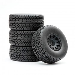 Fastrax Arrma Mojave Wheel/Tyre 1/18 Set (4pc)