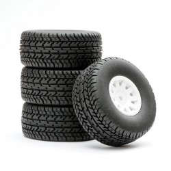 Fastrax Arrma Mojave Wheel/Tyre 1/18 Set (4pc)