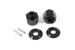 Fastrax Axial Hex Wheel Hub For Wraith (2) / 3mm Wider