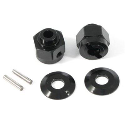 Fastrax Axial Hex Wheel Hub For Wraith (2) / 3mm Wider