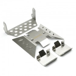 Fastrax SCX10 Iii Stainless Steel Chassis Armor Skid Plate K