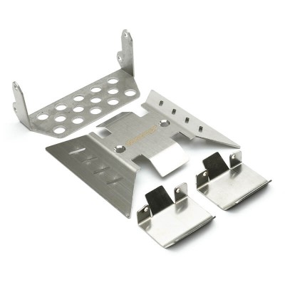 Fastrax SCX10 Iii Stainless Steel Chassis Armor Skid Plate K