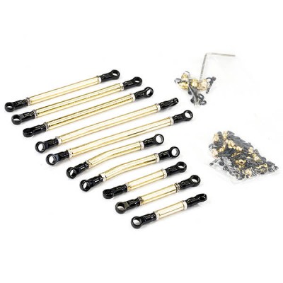 Fastrax Axial SCX24 Steel Suspension & Steering Rods Set