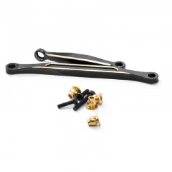 Fastrax FCX24 Black Brass Steering Set (2pc)