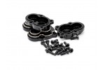 Fastrax FCX24 Black Brass Axle Housing Covers (4pc)