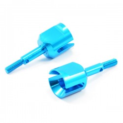 Fastrax Tamiya TT02 Aluminium Wheel Axle (Pr)
