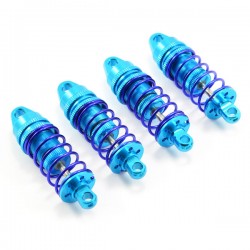 Fastrax Tamiya TT02 Aluminium Shock Absorber Set (4)  (55MM No Oil Inc)