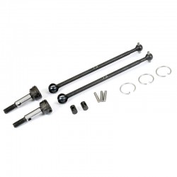 Fastrax Tamiya TD4 Aluminium Steering Cvd Driveshaft Set 73mm