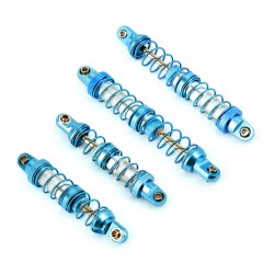 Fastrax Tamiya BBX BB-01 Aluminium Complete Shock Set (4pc)