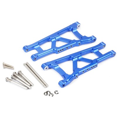 Fastrax Trx Fits Slash 4x4/Stampede 4x4 Blue Alum Front Lower Arms