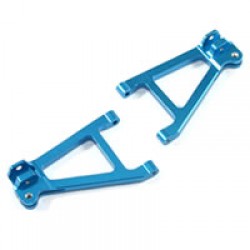 Fastrax Trx Blue Alum Front Lower Arms Fits Mini Slash