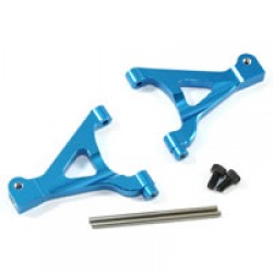 Fastrax Trx Blue Alum Front Upper Arms Fits Mini Slash