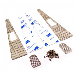 Fastrax Trx-4 Stamped Steel Front Fender Plate & Vents(4pcs)