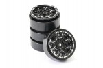 Fastrax TRX-4M CNC Beadlock Wheels (4) - Black