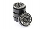 Fastrax TRX-4M CNC Beadlock Wheels (4) - Titanium