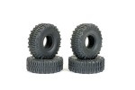 Fastrax TRX-4M Super Swamper Tyre & Foam Set (4pc) 60x21mm