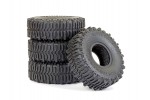 Fastrax TRX-4M Super Swamper Tyre & Foam Set (4pc) 60x21mm