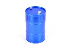 Fastrax Aluminium Anodised Oil Drum W/Removable Lid - Blue
