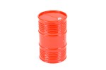 Fastrax Aluminium Anodised Oil Drum W/Removable Lid - Red
