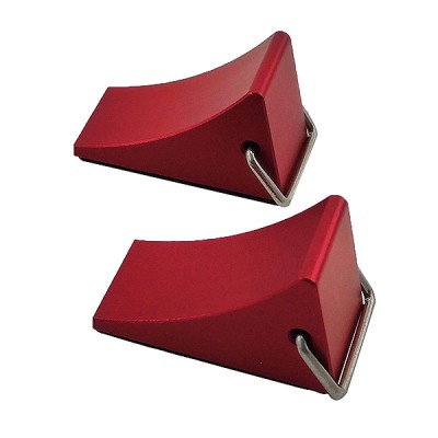 Fastrax Wheel Chock Set (2pc) - Red