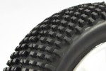 Fastrax 1/8th Premounted Buggy Tyres 'H Tread/10 Spoke"