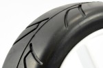 Fastrax 1/8th Premounted Slick Tyres 'Hawk/Split Spoke'