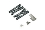 Fastrax Losi Micro-B Aluminiuminium Lower Rear Suspension Arms (pr)